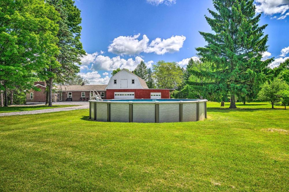 Roomy Montour Falls Retreat with Private Pool!